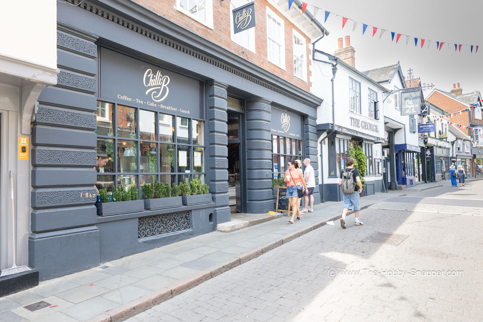 Hitchin on a Saturday afternoon