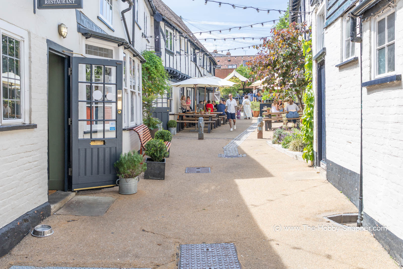 Hitchin on a Saturday afternoon