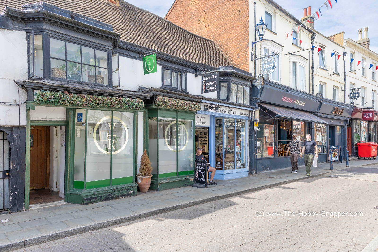 Hitchin on a Saturday afternoon