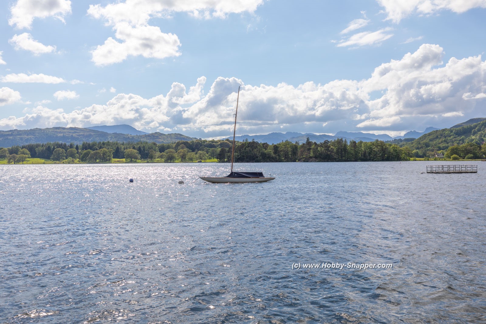 Photo Image Of: Lake Windermere and the Pennines