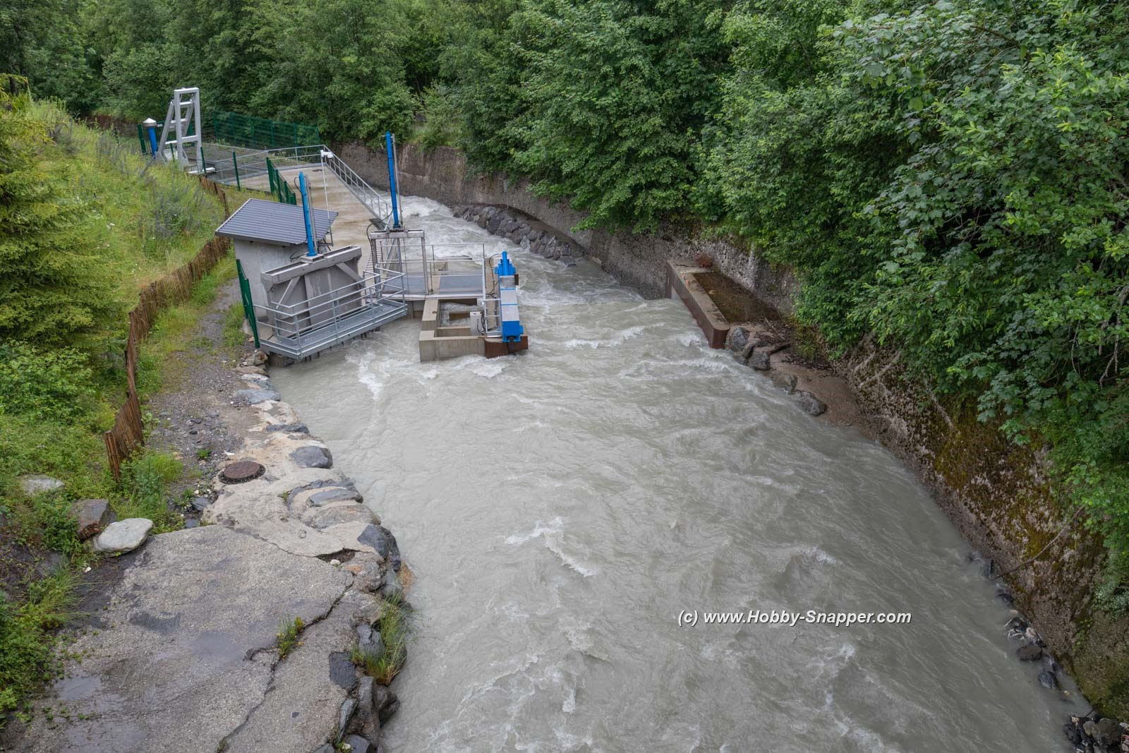 Photo Image Of: A good flow on the river after heavy rain