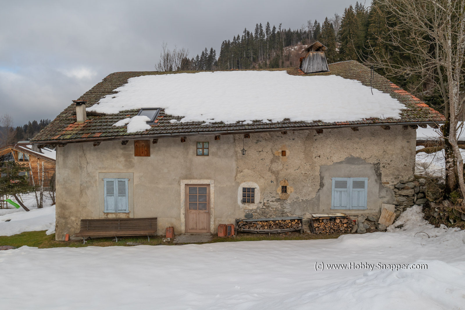 Photo Image Of: A very old farmhouse