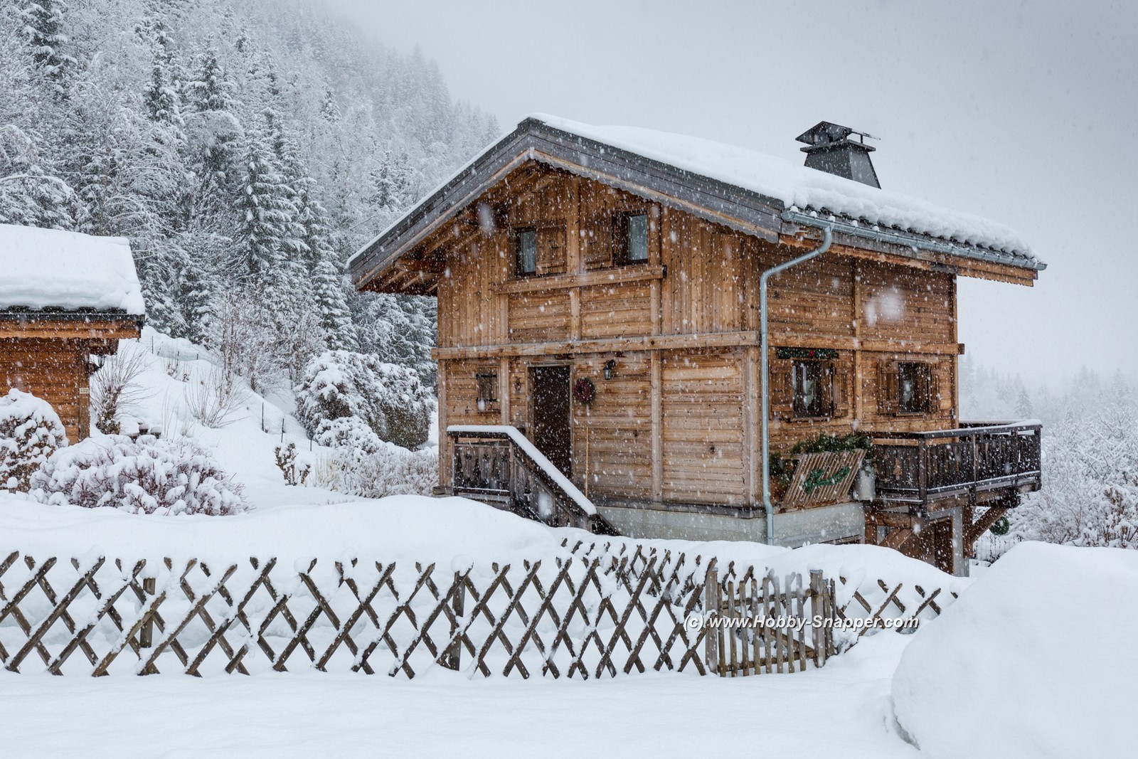 Photo Image Of: Chalet in the snow