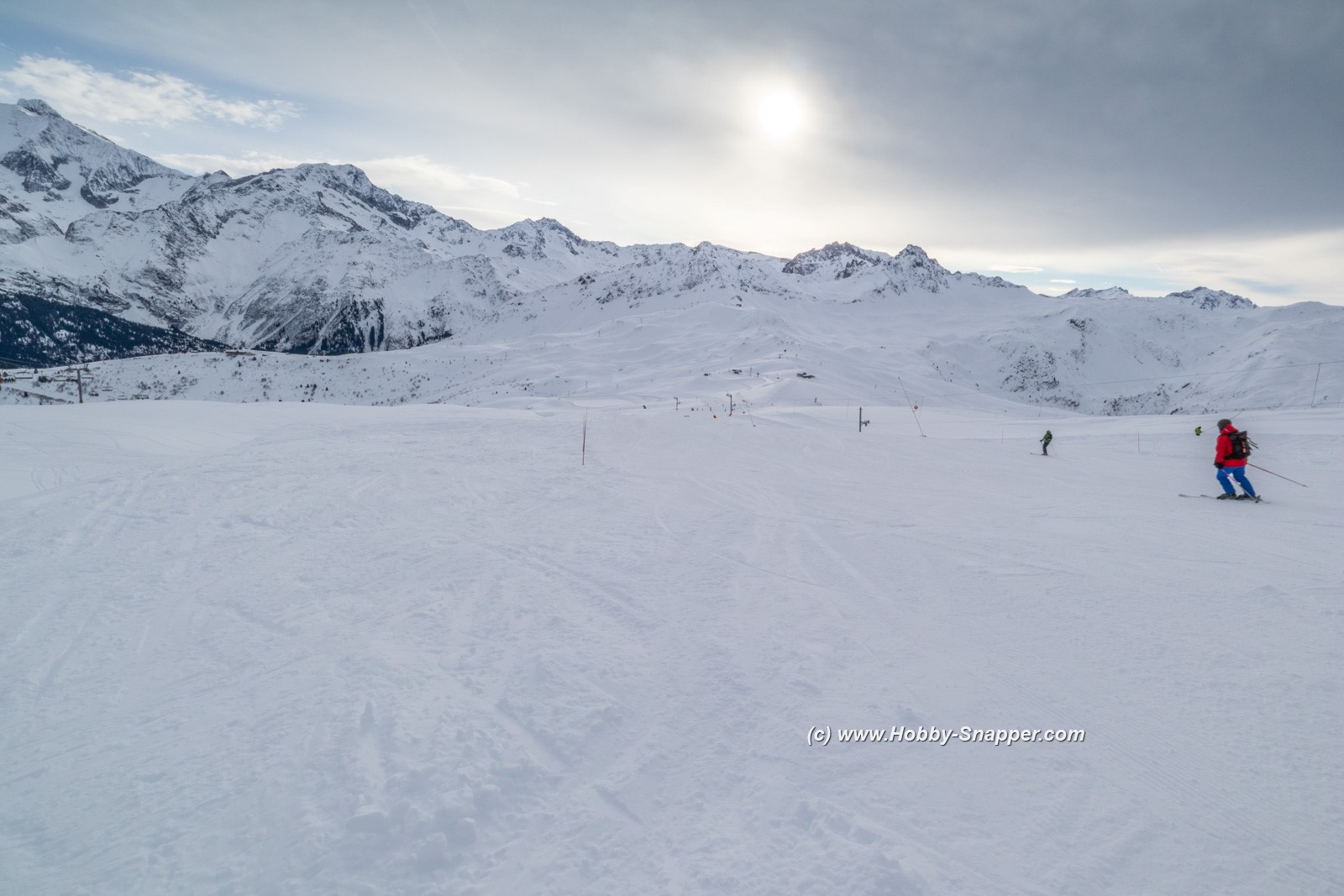 Photo Image Of: Looking down Nant Rouge
