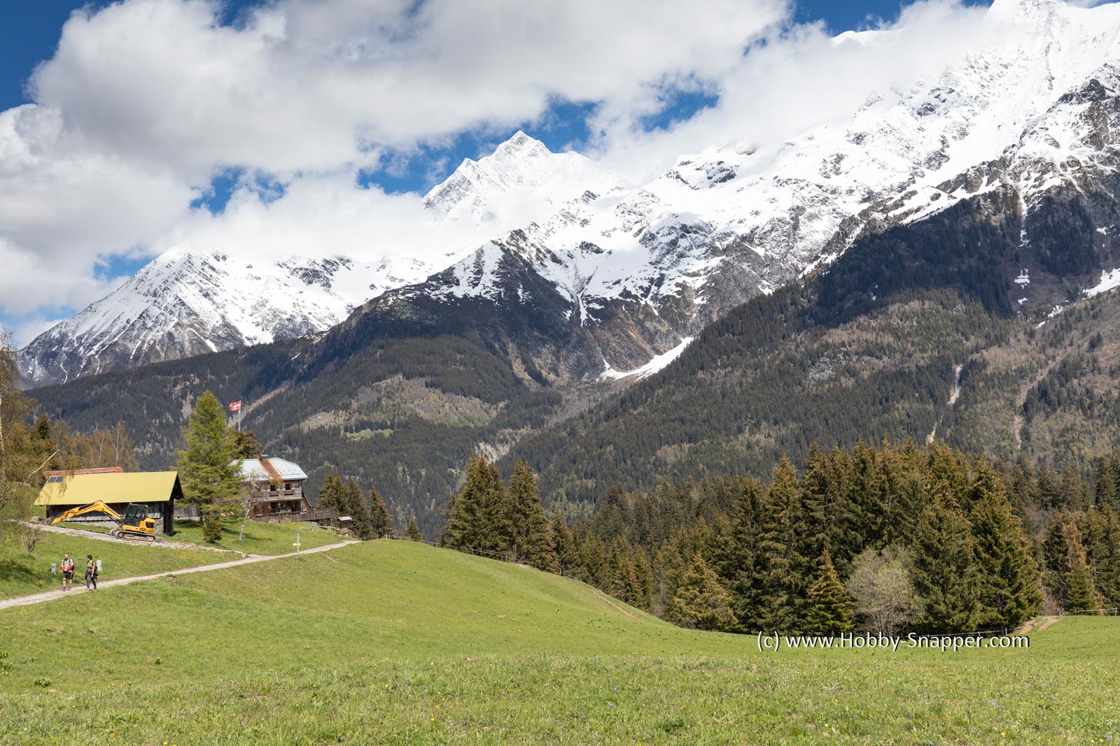 Photo Image Of: Mont Blanc and Colombaz Auberge