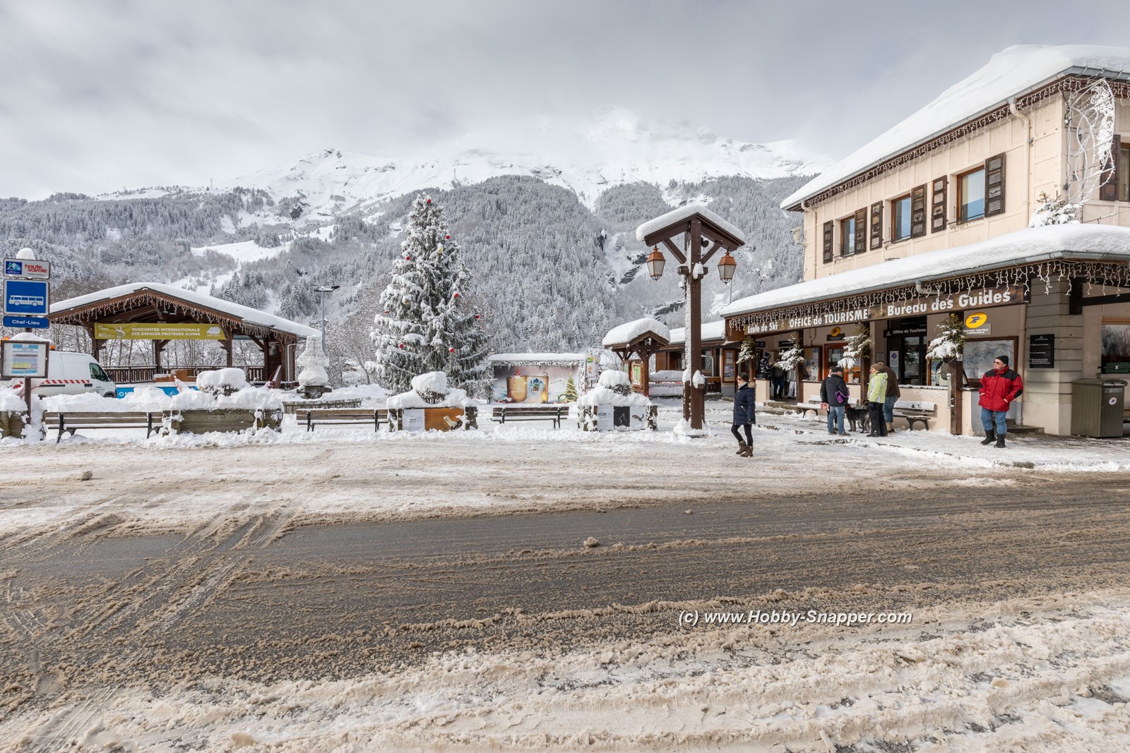 Photo Image Of: Snowy village