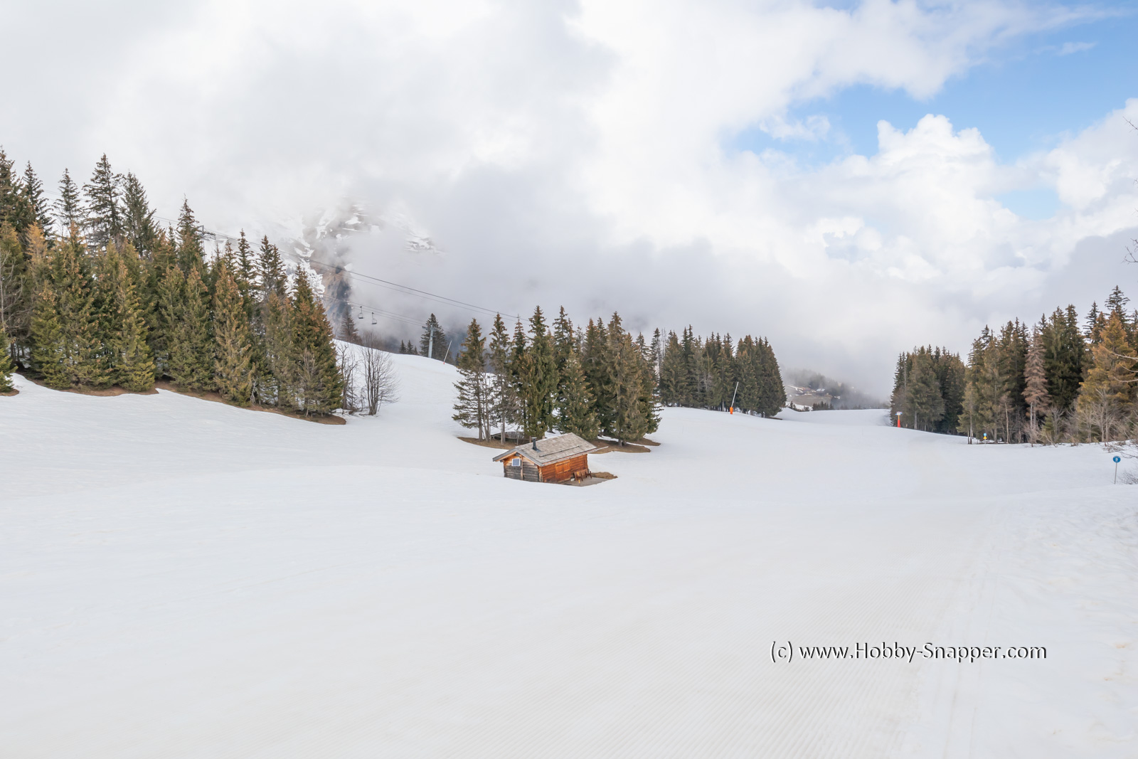 Photo Image Of: The pistes are deserted