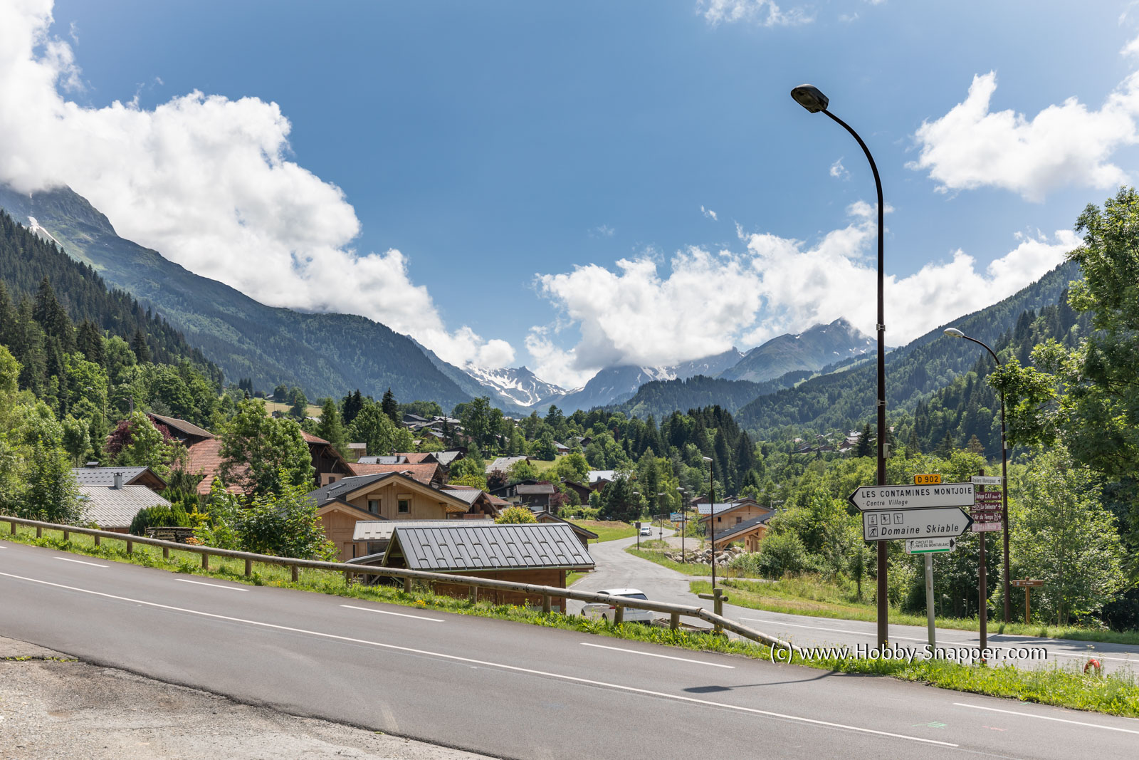 Photo Image Of: The start of the northern end of the village