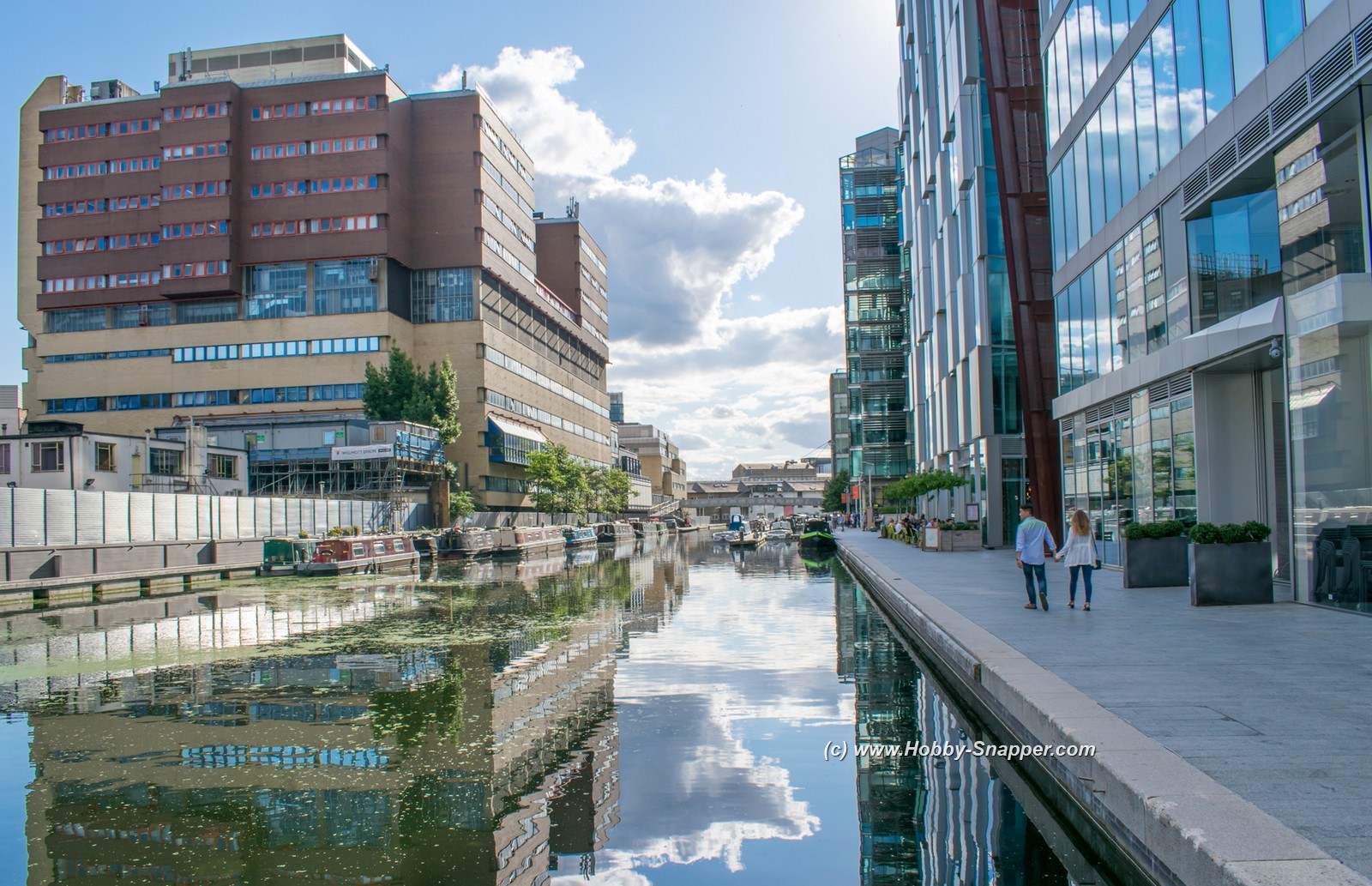 Photo Image Of: A very busy Paddington Basin