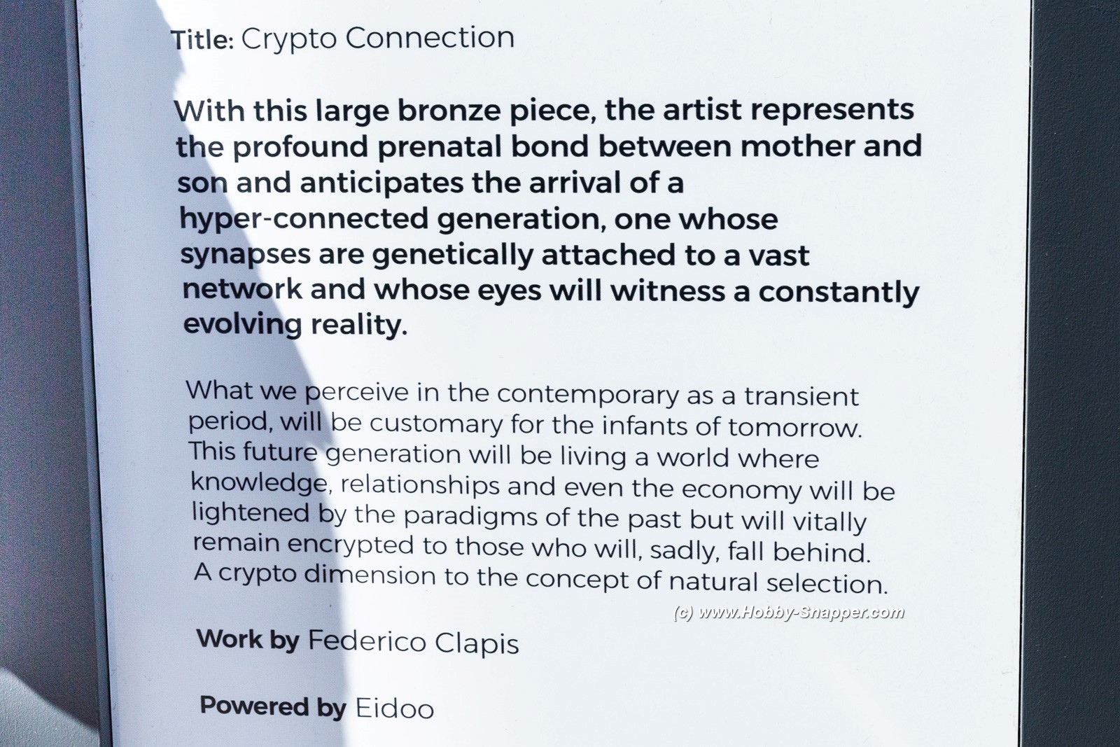 Photo Image Of: Crypto Sculpture