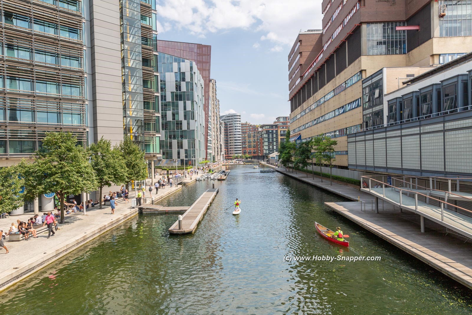 Photo Image Of: Paddington Bason devoid of boats!!!!