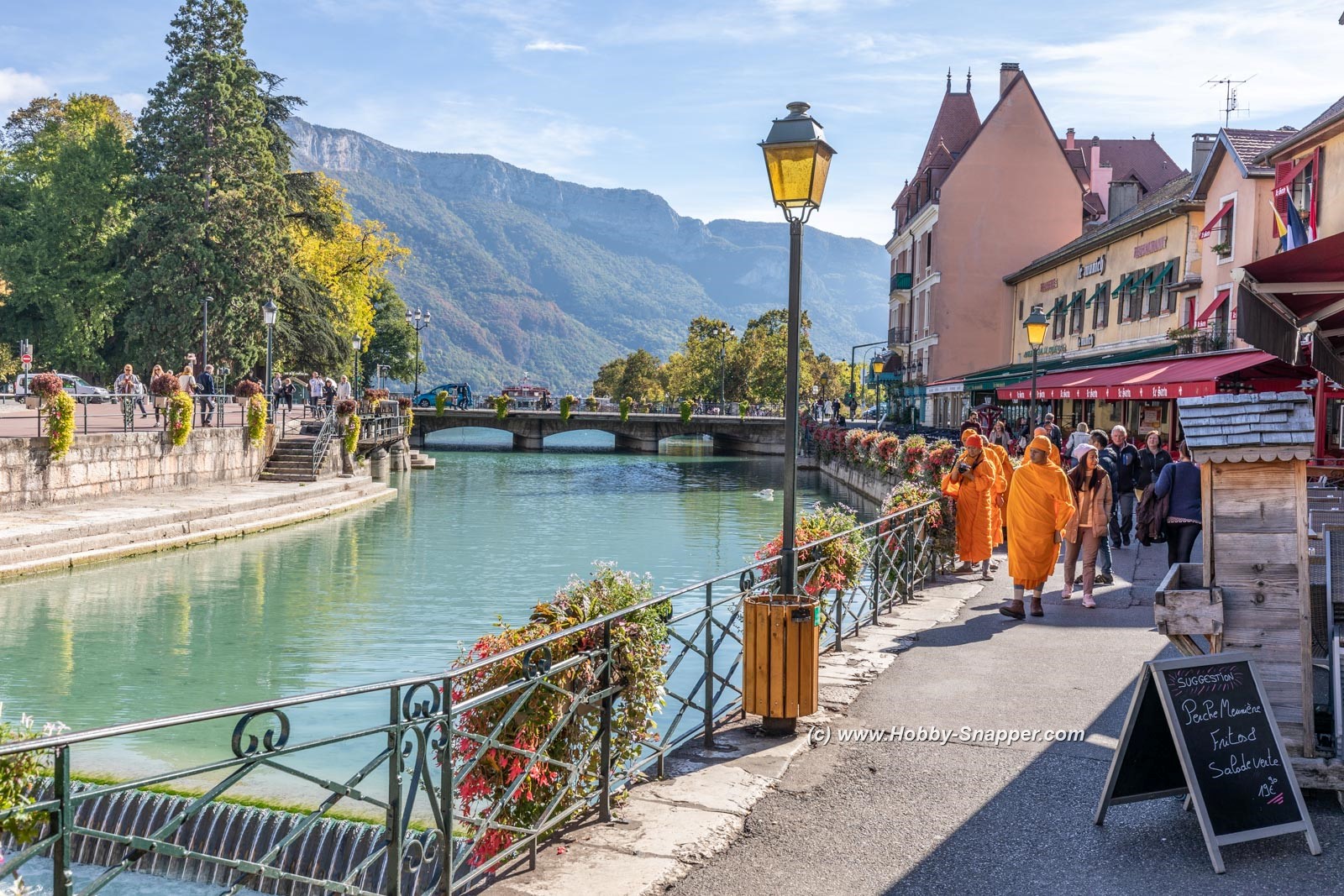 Photo Image Of: Monks visiting Annecy