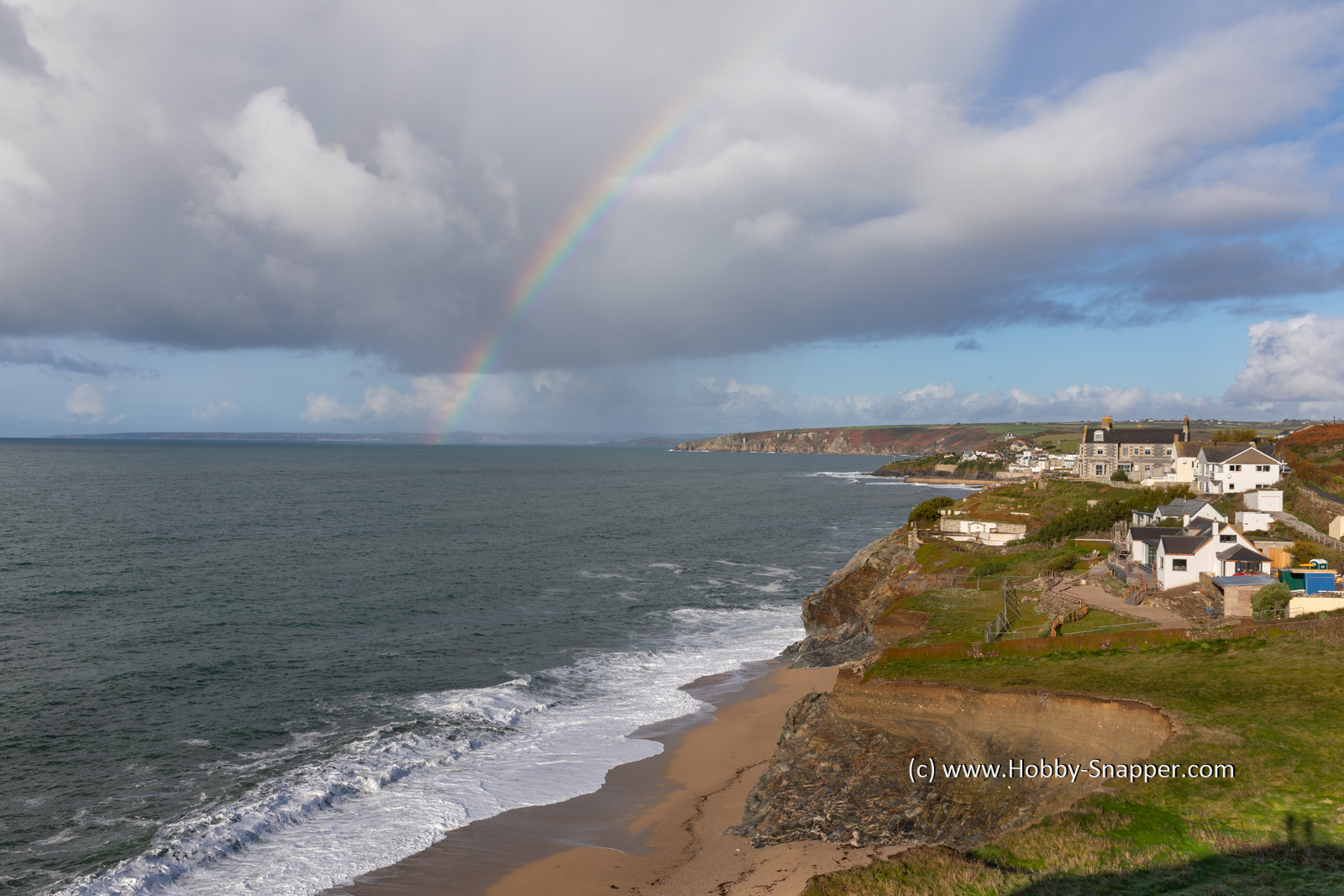 Photo Image Of: Rainbow over Porthleven