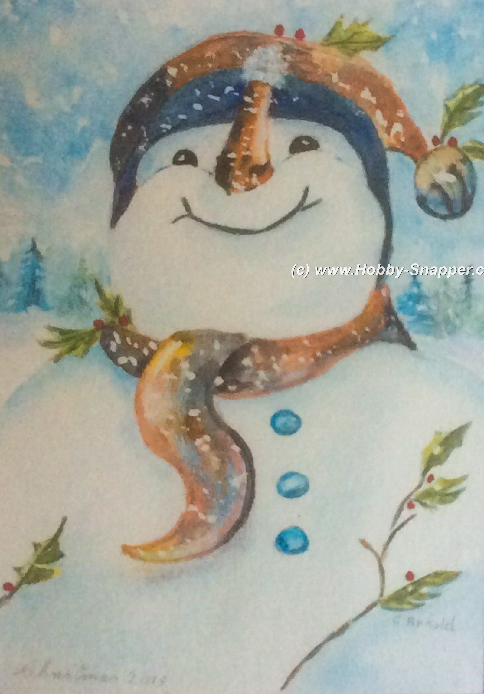 Photo Image Of: Snowman