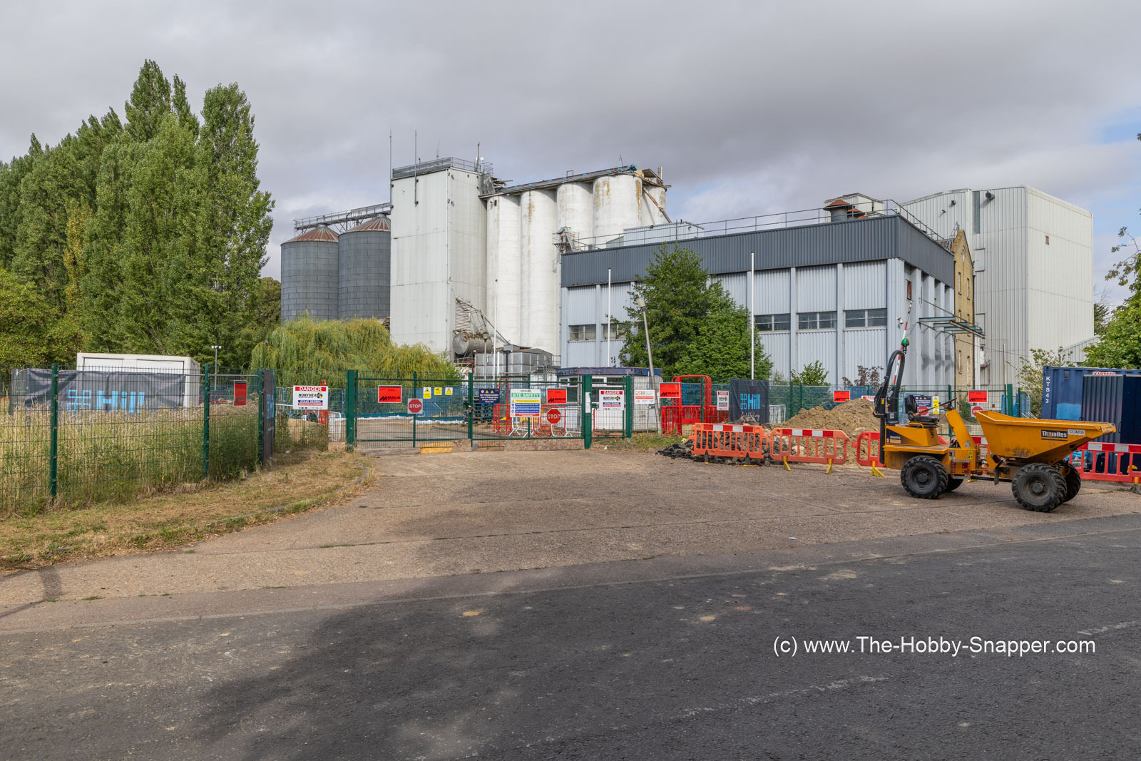 Still demolishing the old mill