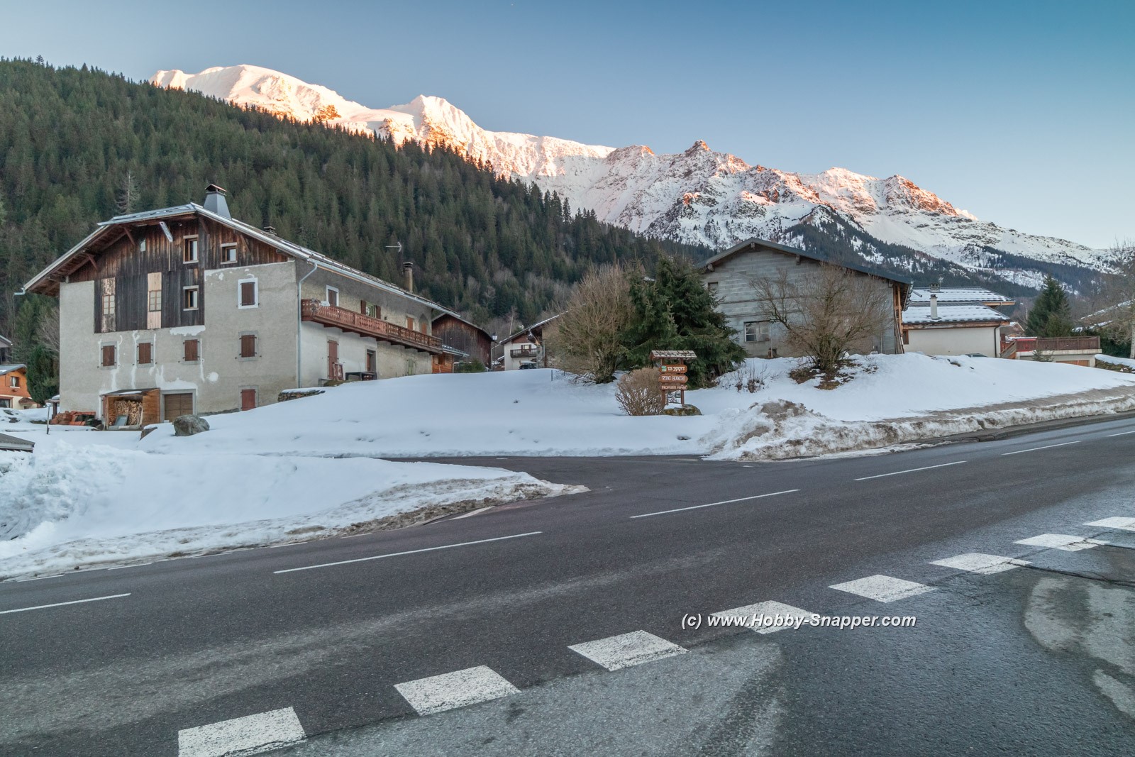 Photo Image Of: Sunset in Les Contamines-Montjoie
