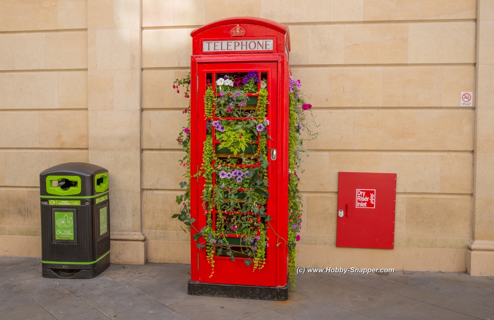 Photo Image Of: Telephone 'flower' box