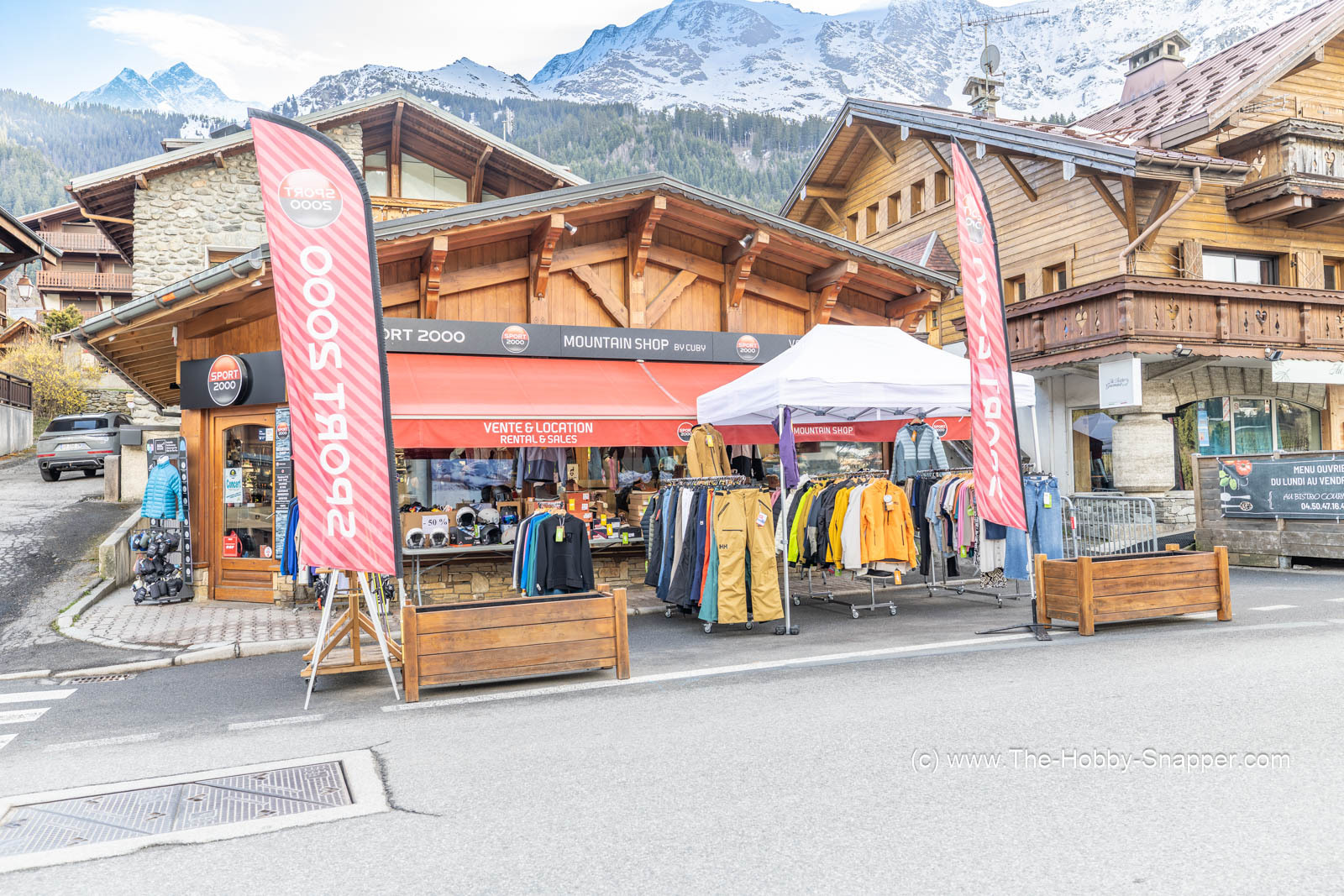 The spring Braderie is on on the village