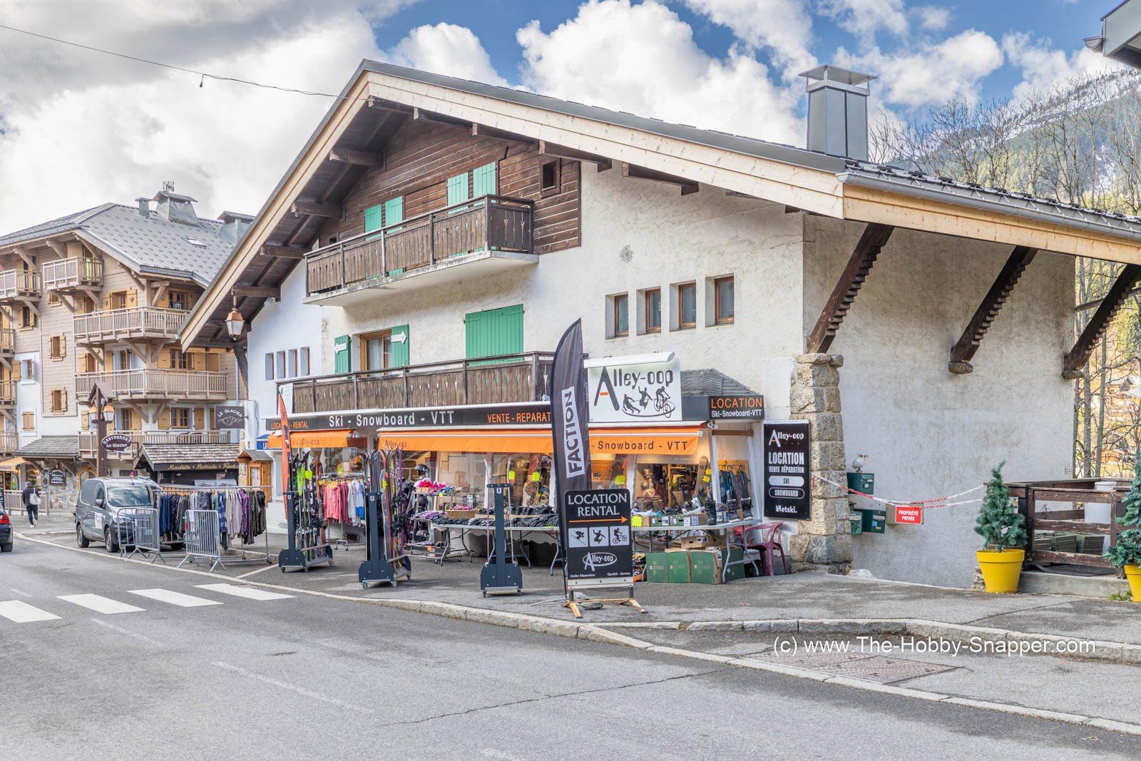 The spring Braderie is on on the village