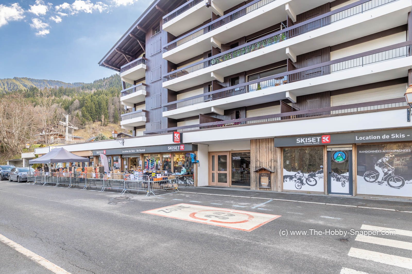 The spring Braderie is on on the village