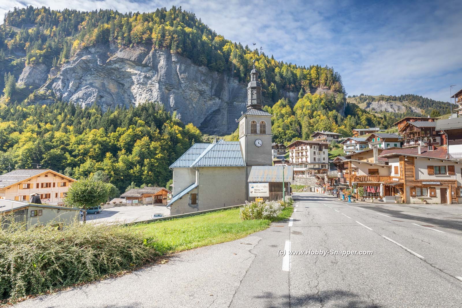 Photo Image Of: The village of La Giettaz