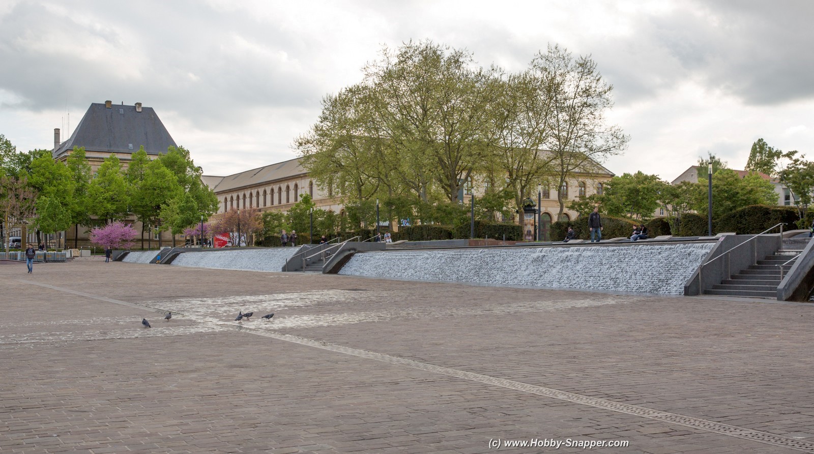Photo Image Of: Water feature in the square, Metz