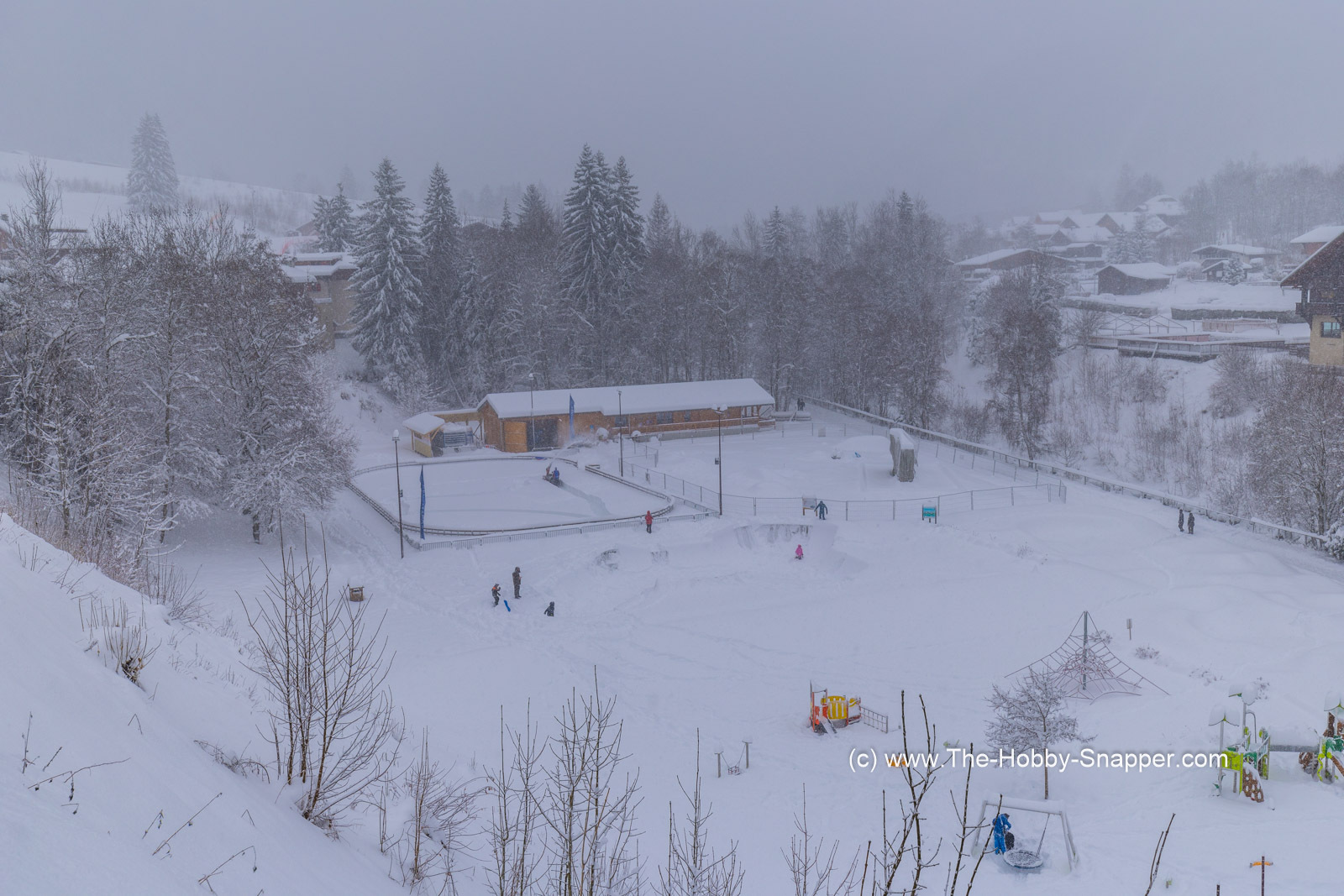 Photo Image Of: Winter has truly arrived in the village :-)